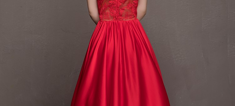 喜結(jié)良緣中式禮服，唯美性感珠花晚禮服