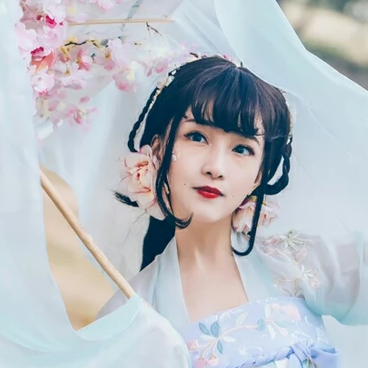 森林花仙子女生頭像，唯美古風(fēng)真人頭像