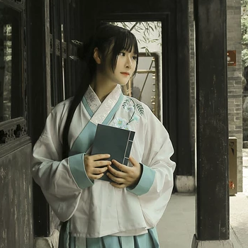 文藝復(fù)古風(fēng)漢服女生頭像，唯美古風(fēng)真人頭像