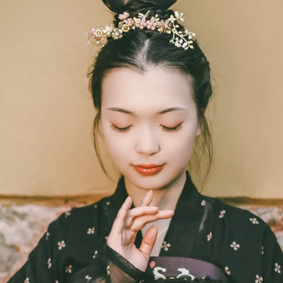 優(yōu)雅時尚女生頭像，唯美古風(fēng)真人頭像