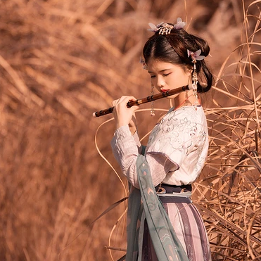 文藝小清新女生頭像，唯美古風(fēng)真人頭像