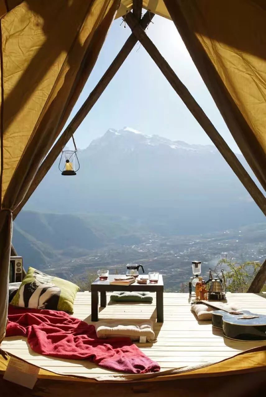 云階·格蘭平營地，踩著云一步步登上哈巴雪山