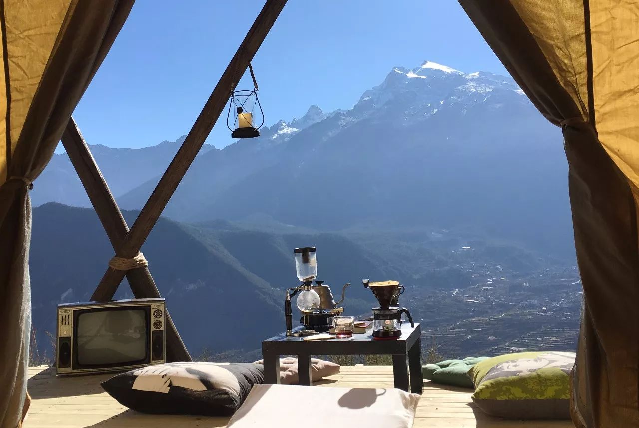 云階·格蘭平營地，踩著云一步步登上哈巴雪山