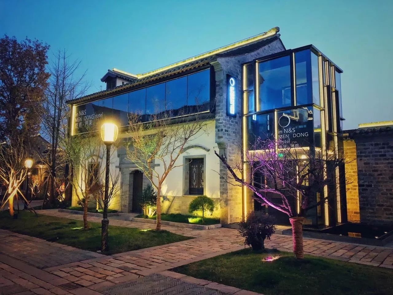 隱南·門東，有著金陵六朝古都的味道