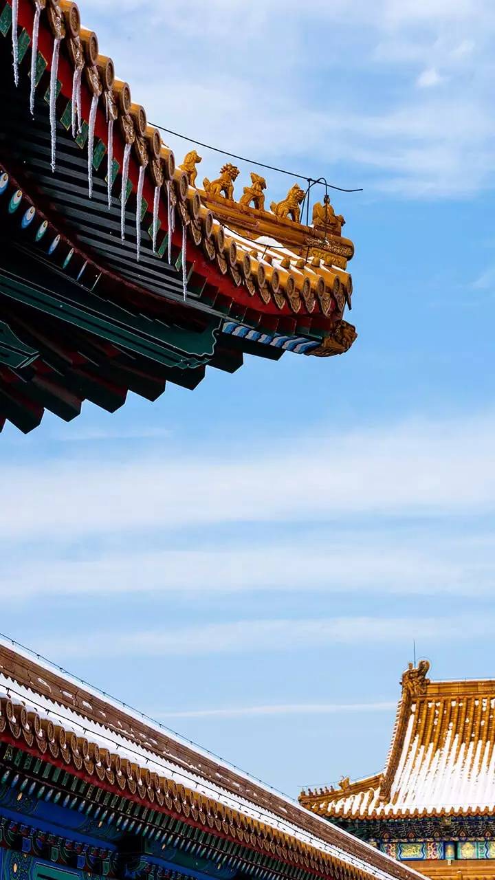 最美中國(guó)古建筑：紫禁城下雪了！