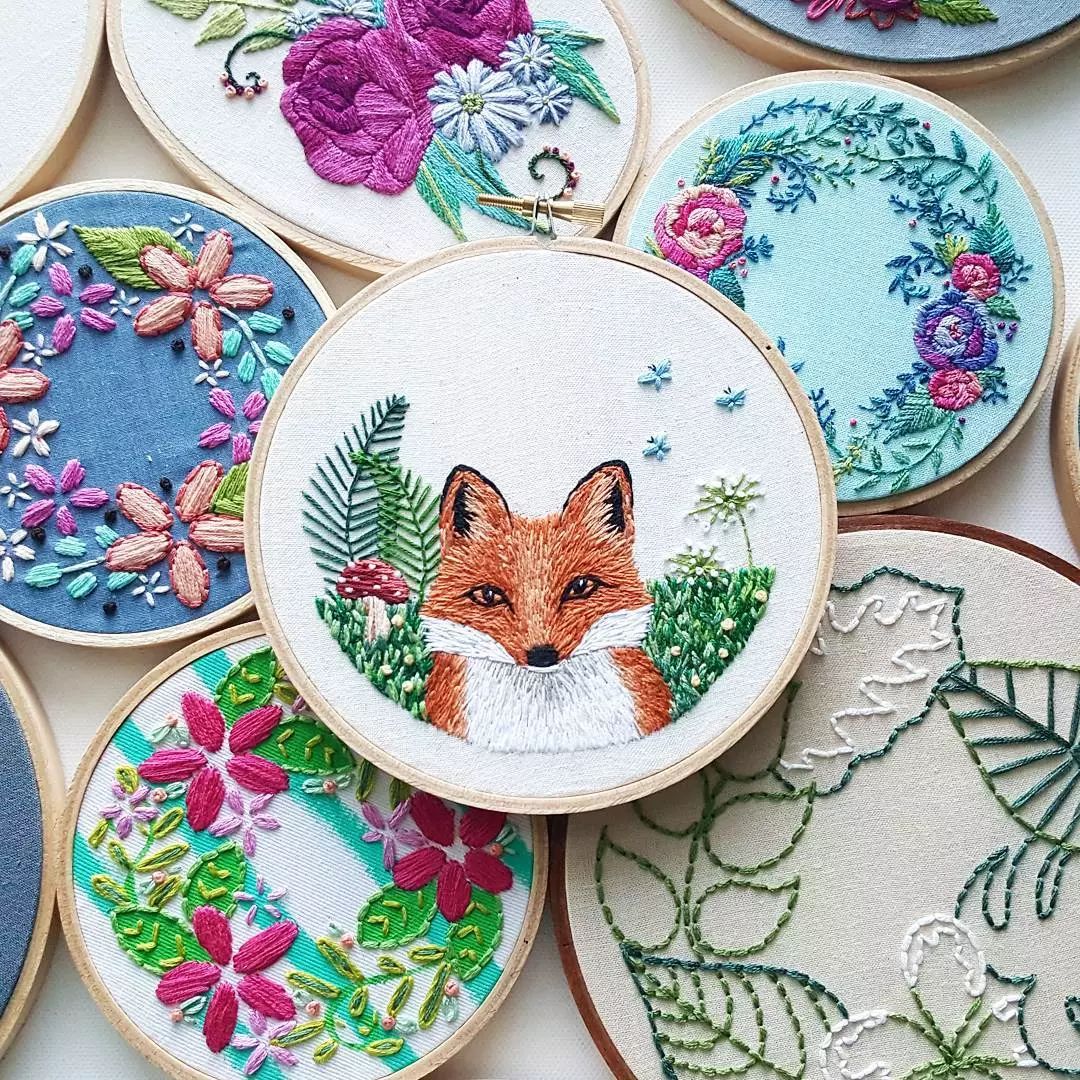 唯美手工刺繡藝術(shù)：用針線填滿你的生活吧!