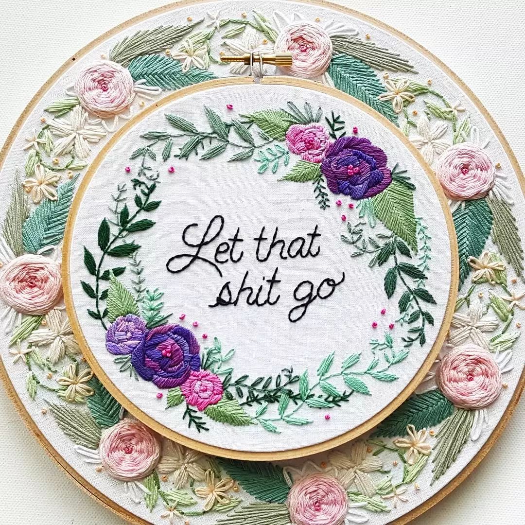 唯美手工刺繡藝術(shù)：用針線(xiàn)填滿(mǎn)你的生活吧!