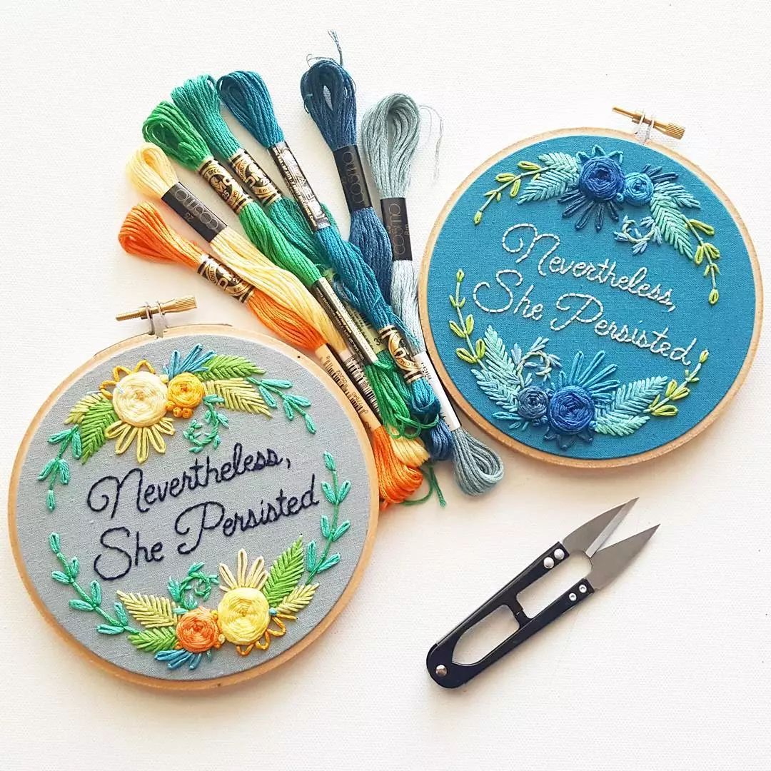 唯美手工刺繡藝術(shù)：用針線(xiàn)填滿(mǎn)你的生活吧!