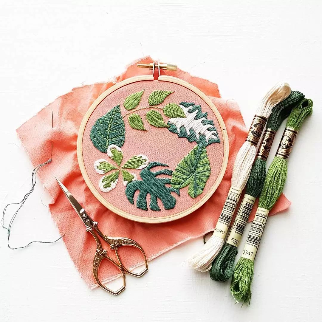 唯美手工刺繡藝術(shù)：用針線(xiàn)填滿(mǎn)你的生活吧!