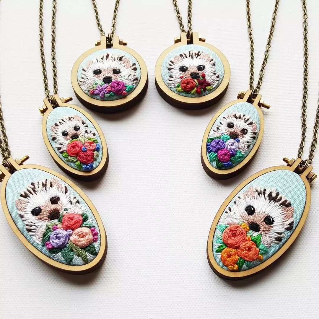 唯美手工刺繡藝術(shù)：用針線(xiàn)填滿(mǎn)你的生活吧!