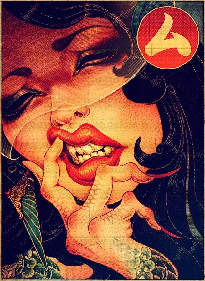 洋溢著肉欲的插畫(huà)：日本畫(huà)家筆下的東方美感！