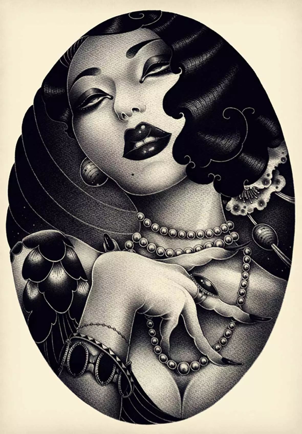 洋溢著肉欲的插畫：日本畫家筆下的東方美感！