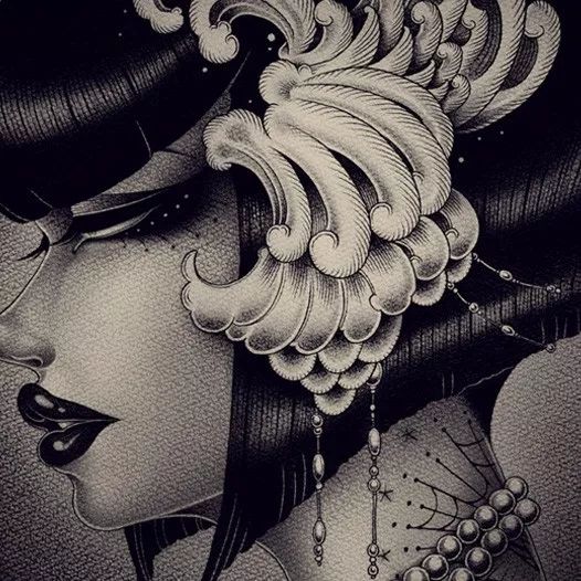 洋溢著肉欲的插畫：日本畫家筆下的東方美感！