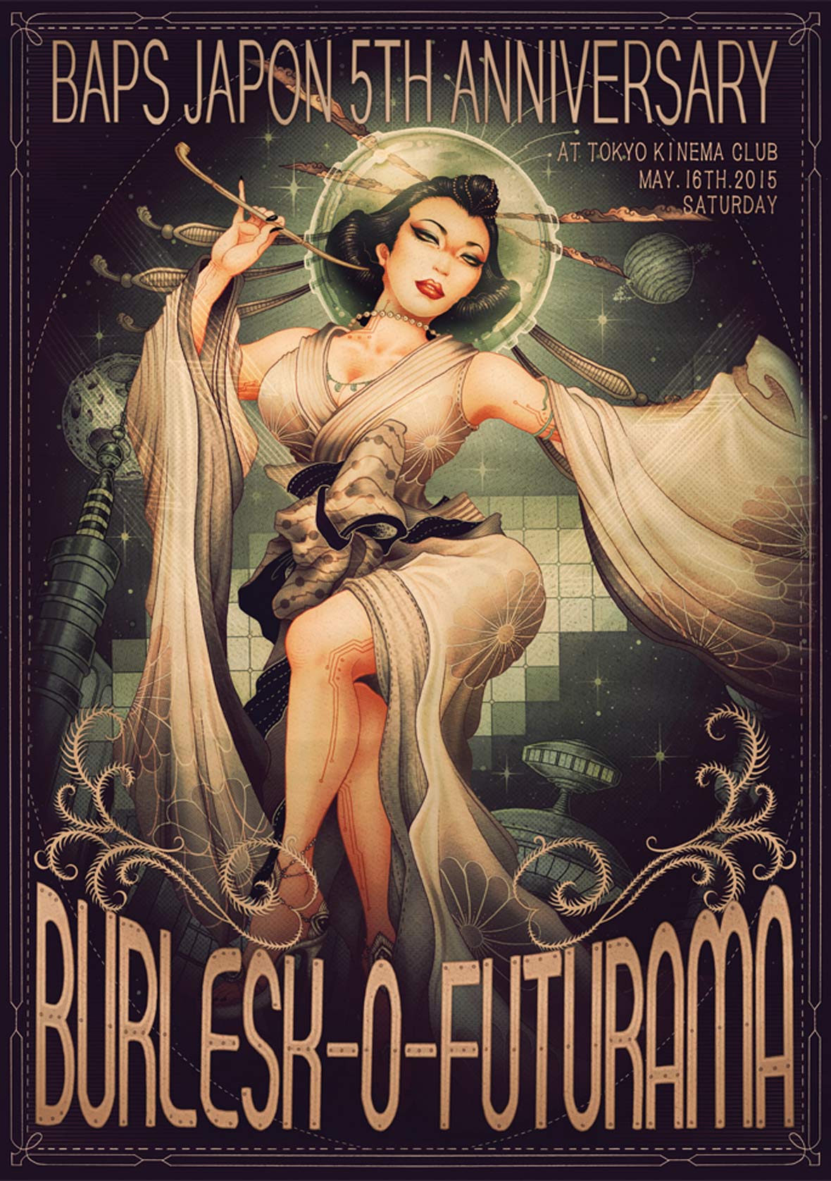 洋溢著肉欲的插畫：日本畫家筆下的東方美感！