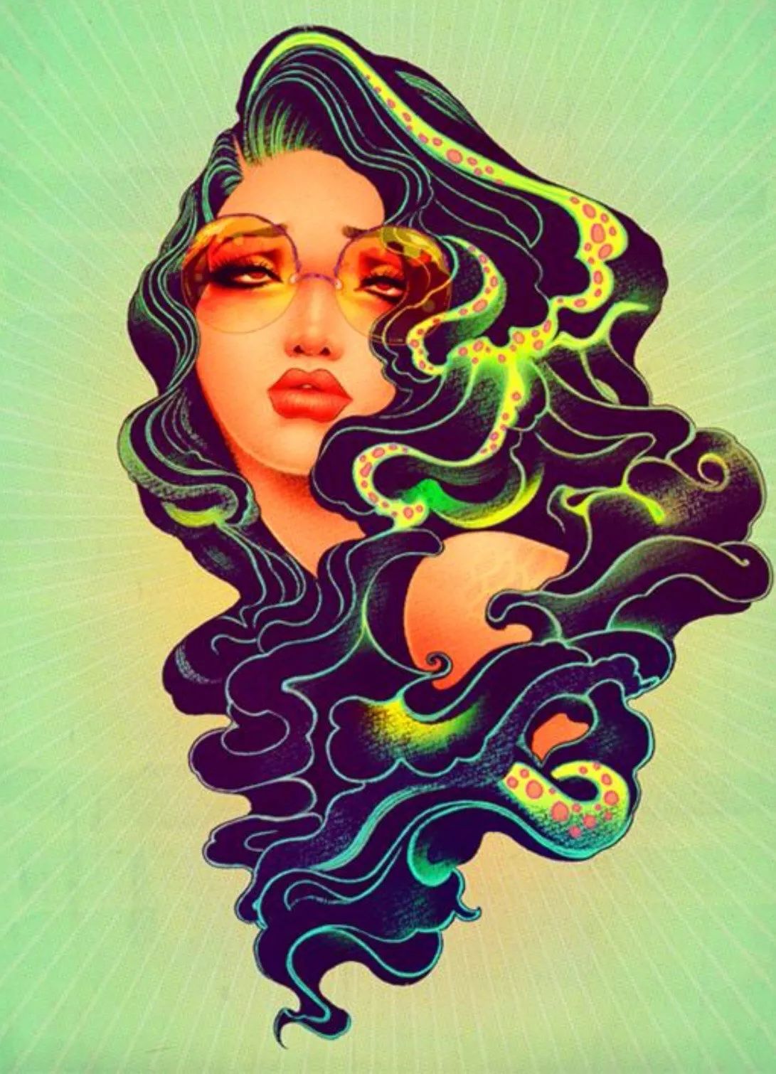 洋溢著肉欲的插畫：日本畫家筆下的東方美感！