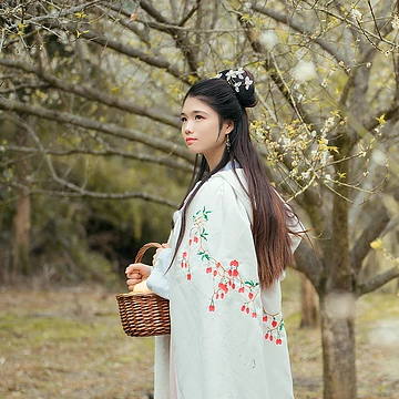 清新典雅女生頭像，唯美古風(fēng)真人頭像