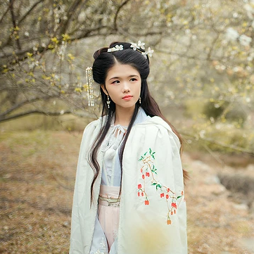 清新典雅女生頭像，唯美古風(fēng)真人頭像