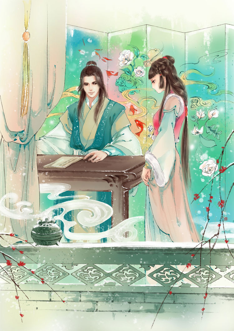 古風(fēng)情侶圖片，四款唯美古風(fēng)人物圖片