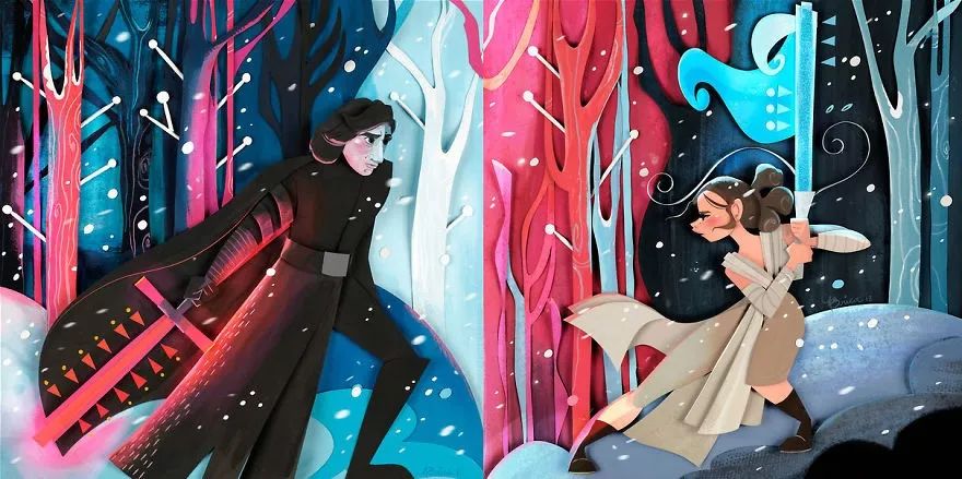 當插畫遇上剪紙，她把紙藝玩出了別樣的美!