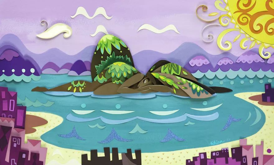 當(dāng)插畫遇上剪紙，她把紙藝玩出了別樣的美!