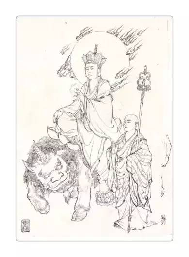 致敬經(jīng)典《西游記》，傳統(tǒng)文化手繪插畫