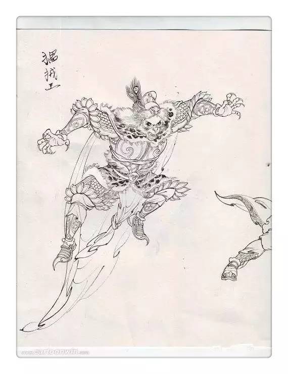 致敬經(jīng)典《西游記》，傳統(tǒng)文化手繪插畫(huà)