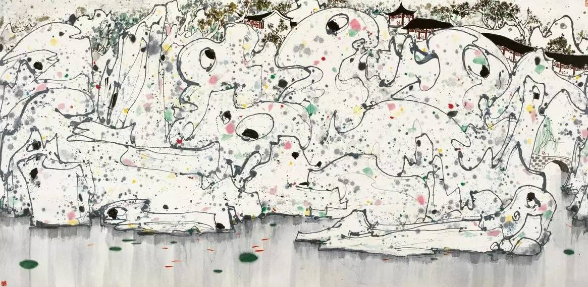 吳冠中的水墨國(guó)畫(huà)集合，中國(guó)藝術(shù)最顯眼的景觀(guān)
