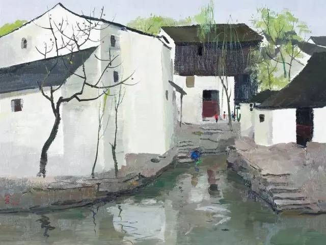 吳冠中的水墨國(guó)畫(huà)集合，中國(guó)藝術(shù)最顯眼的景觀