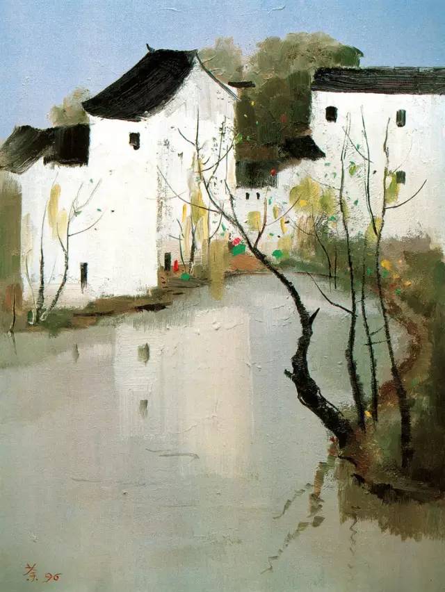 吳冠中的水墨國(guó)畫(huà)集合，中國(guó)藝術(shù)最顯眼的景觀