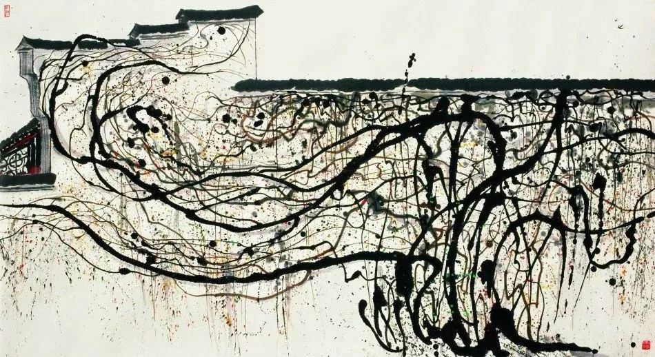 吳冠中的水墨國(guó)畫集合，中國(guó)藝術(shù)最顯眼的景觀