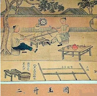 制玉十二圖，了解古人制玉工藝