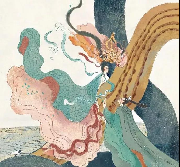 《洛神賦》繪本插畫，最美的中國式愛情！