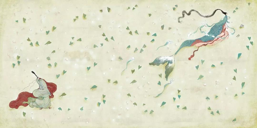 《洛神賦》繪本插畫，最美的中國式愛情！