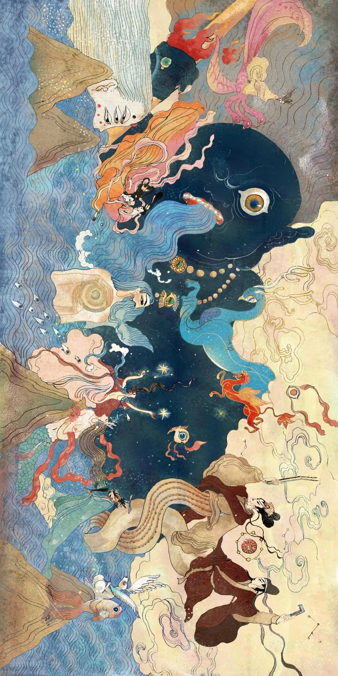 《洛神賦》繪本插畫，最美的中國式愛情！