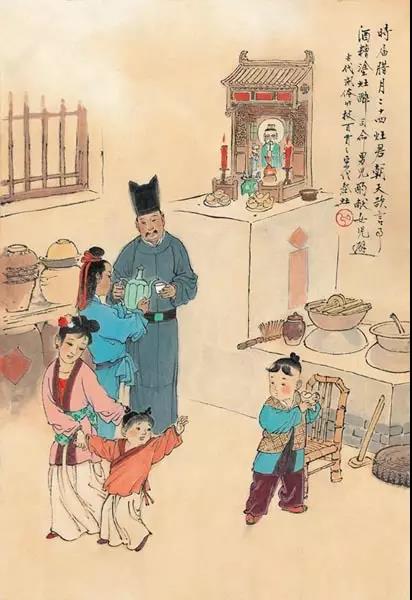 中國(guó)年畫(huà)：《古代風(fēng)俗百圖》那時(shí)候年味正濃