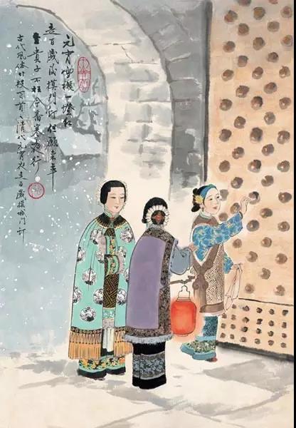 中國(guó)年畫(huà)：《古代風(fēng)俗百圖》那時(shí)候年味正濃