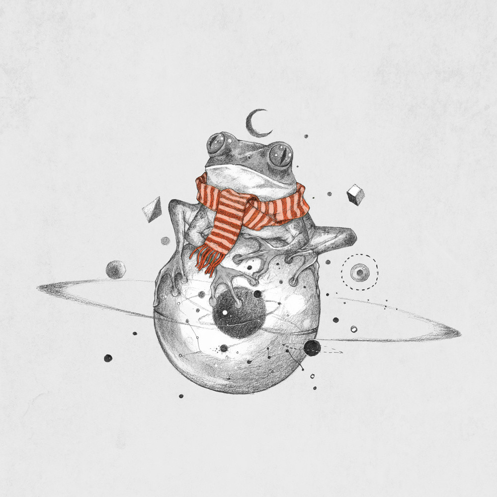 手繪動(dòng)物插畫設(shè)計(jì)，黑白創(chuàng)意插畫圖片