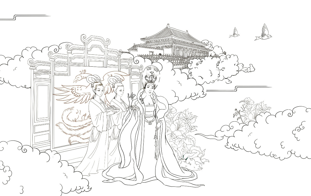 一款匠心啟航閱讀化妝品宣傳插畫，廣告插畫設(shè)計