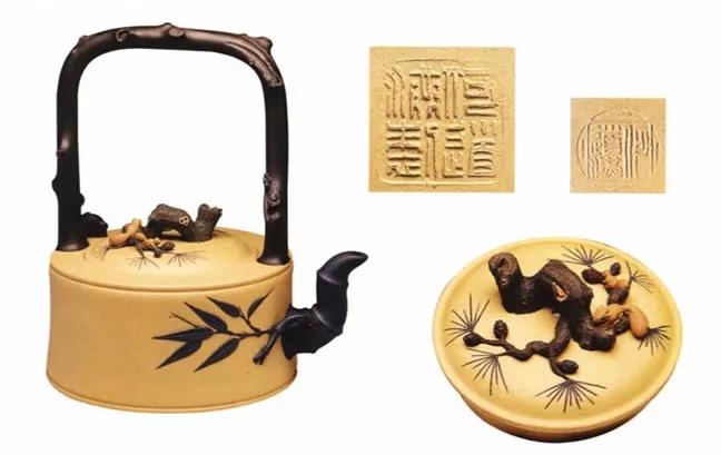 10種最美花器提梁壺，精美別致雕花紫砂壺!