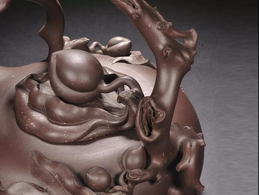 10種最美花器提梁壺，精美別致雕花紫砂壺!