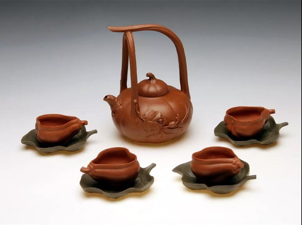 10種最美花器提梁壺，精美別致雕花紫砂壺!