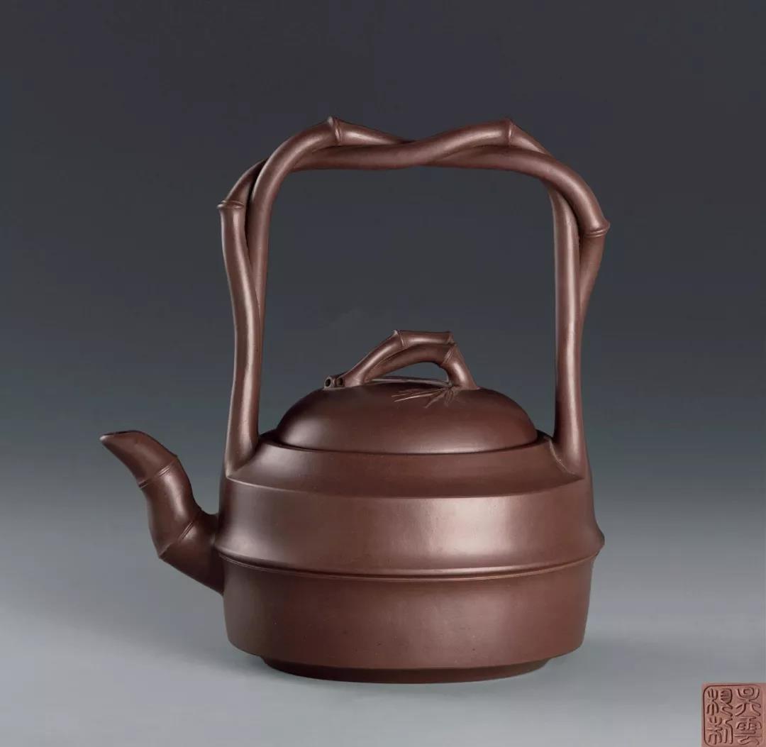 10種最美花器提梁壺，精美別致雕花紫砂壺!