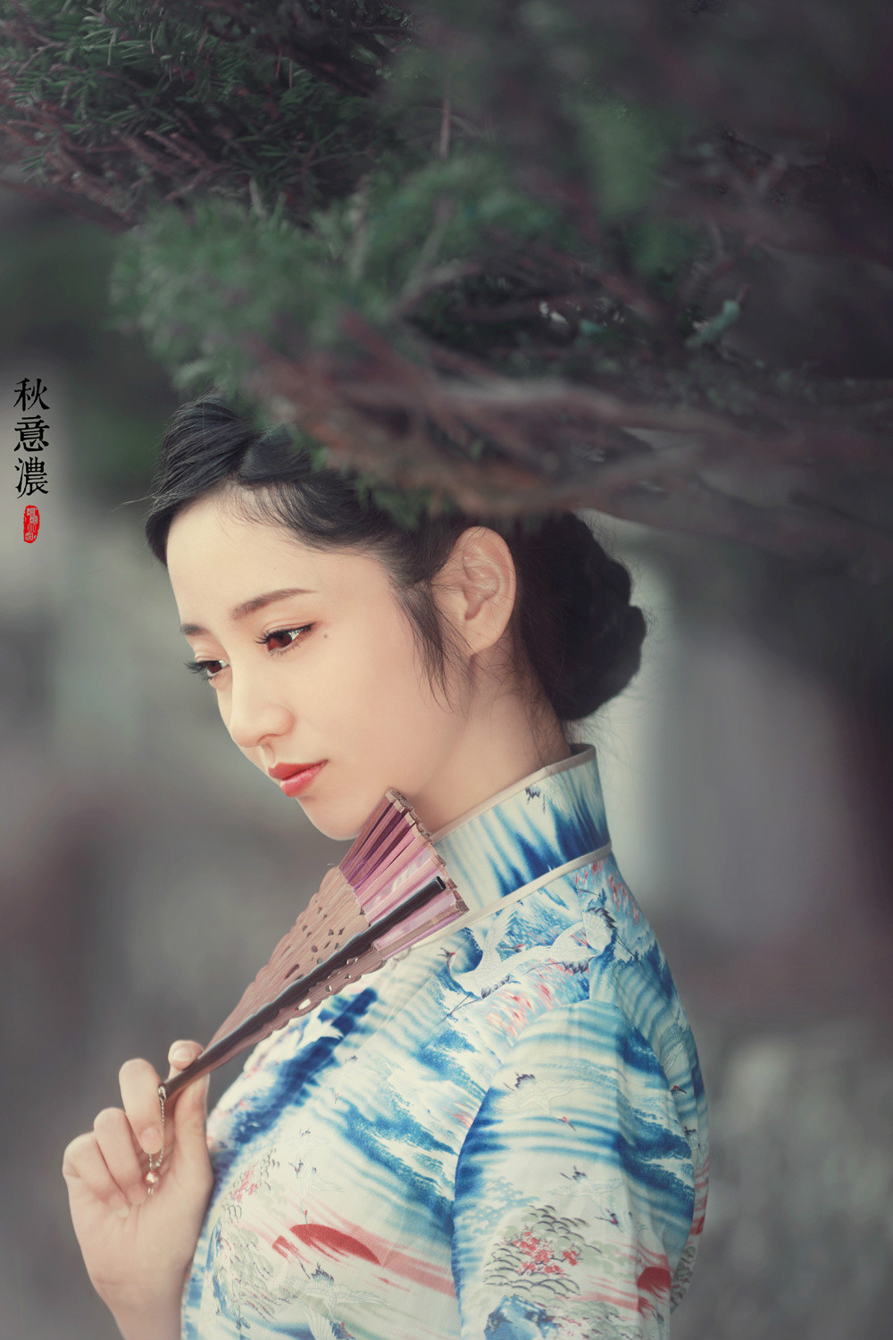 秋意濃·古裝旗袍人像攝影