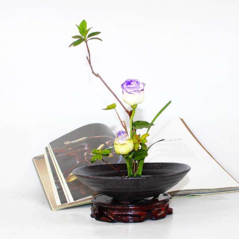 八款中式插花藝術(shù)，復(fù)古中式禪意花藝