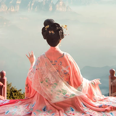 大唐盛世氣象女生頭像，唯美古風(fēng)真人頭像