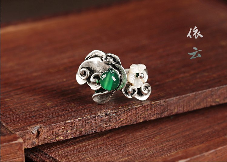 曼妙別致的古風指環(huán)戒指