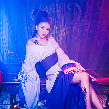 性感妖嬈女生頭像，唯美古風(fēng)真人頭像