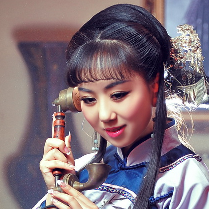 古典雅韻的女生頭像，唯美古風(fēng)真人頭像