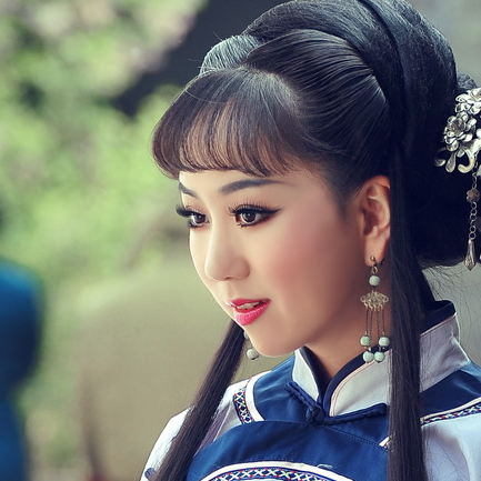 古典雅韻的女生頭像，唯美古風(fēng)真人頭像