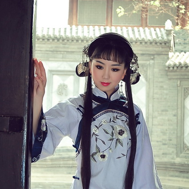古典雅韻的女生頭像，唯美古風(fēng)真人頭像